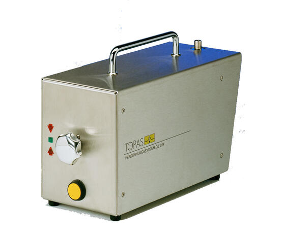 Dilution System for Aerosols DIL 554/H, front view