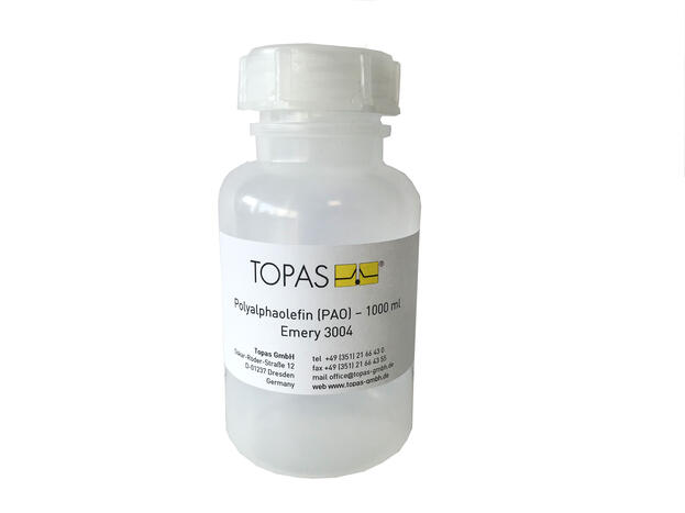 poly alpha olefin (PAO, Emery 3004), 1l