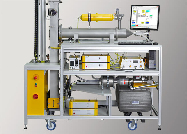 Cleanable Filter Media Test System AFC 133, detail