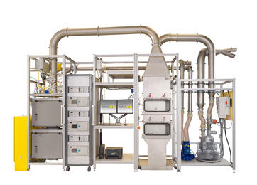 Cabin Air Filter Test System PAF 112, frontal view