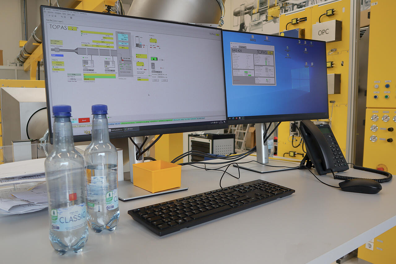 Arbeitsplatz am ALF 114 im Technical Innovation Center