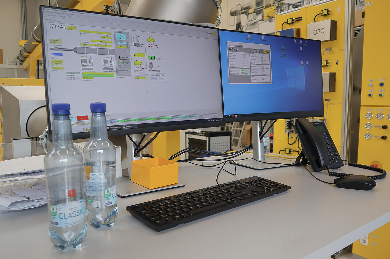 [Translate to English:] Arbeitsplatz am ALF 114 im Technical Innovation Center