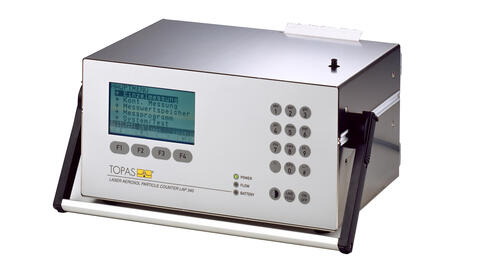 Laser Aerosol Particle Counter LAP 340, front view