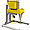 SAG 421 dust generator from the front side