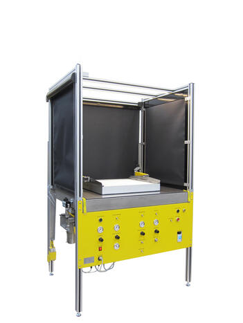 AFS 155 Oil Thread Leak Test System with black cover